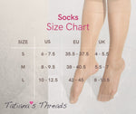 White Scalloped Lace Socks