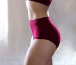 red cotton panties