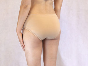 Beige Organic Cotton Panties