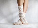 custom lace socks